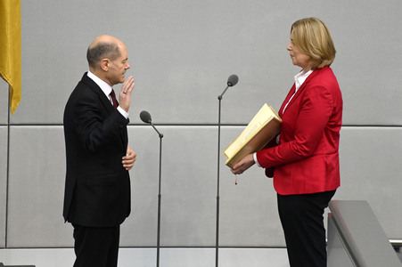 5. Sitzung des Deutschen Bundestages in Berlin