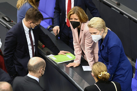 5. Sitzung des Deutschen Bundestages in Berlin