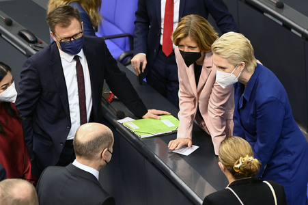 5. Sitzung des Deutschen Bundestages in Berlin
