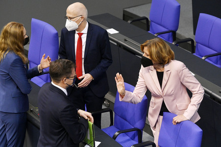 5. Sitzung des Deutschen Bundestages in Berlin