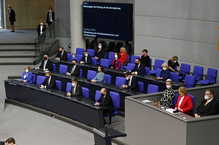 5. Sitzung des Deutschen Bundestages in Berlin