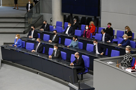5. Sitzung des Deutschen Bundestages in Berlin