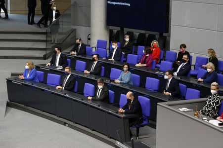 5. Sitzung des Deutschen Bundestages in Berlin