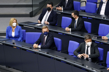 5. Sitzung des Deutschen Bundestages in Berlin