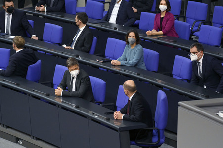 5. Sitzung des Deutschen Bundestages in Berlin