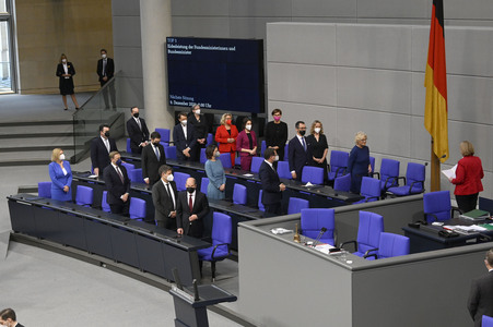 5. Sitzung des Deutschen Bundestages in Berlin