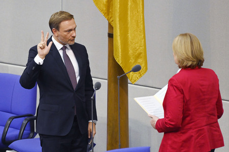 5. Sitzung des Deutschen Bundestages in Berlin