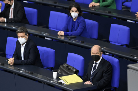 8. Sitzung des Deutschen Bundestages in Berlin