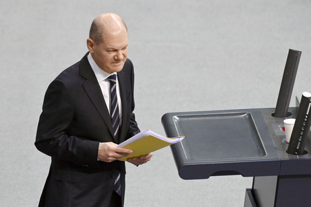 8. Sitzung des Deutschen Bundestages in Berlin