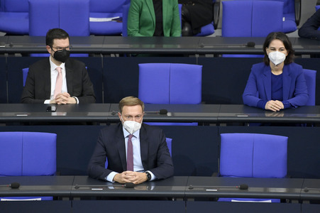 8. Sitzung des Deutschen Bundestages in Berlin
