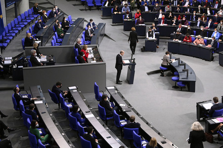 8. Sitzung des Deutschen Bundestages in Berlin