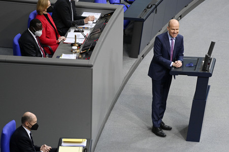 8. Sitzung des Deutschen Bundestages in Berlin