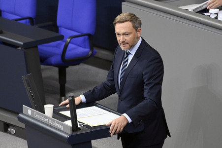 9. Sitzung des Deutschen Bundestages in Berlin