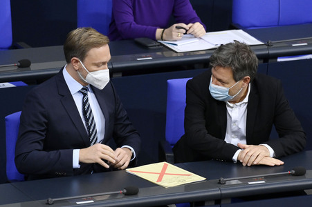 9. Sitzung des Deutschen Bundestages in Berlin