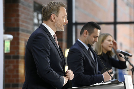 Pressestatement der FDP in Berlin