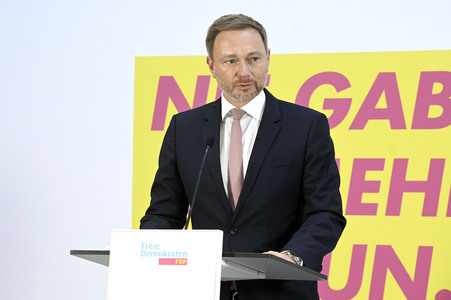Pressestatement der FDP in Berlin
