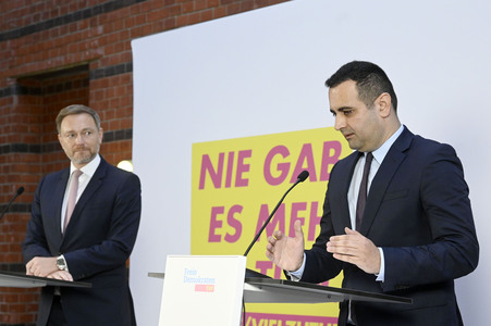 Pressestatement der FDP in Berlin