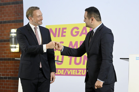 Pressestatement der FDP in Berlin