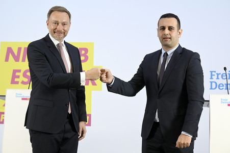 Pressestatement der FDP in Berlin