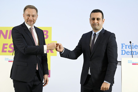 Pressestatement der FDP in Berlin