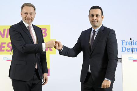 Pressestatement der FDP in Berlin