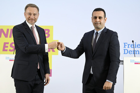Pressestatement der FDP in Berlin