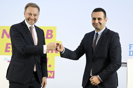 Pressestatement der FDP in Berlin