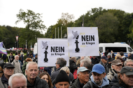 Friedensdemonstration in Berlin