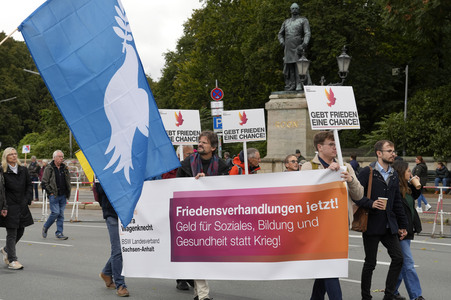 Friedensdemonstration in Berlin