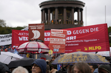 Friedensdemonstration in Berlin