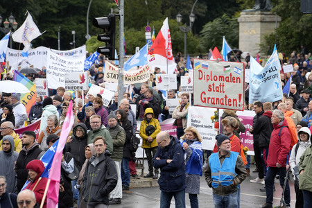 Friedensdemonstration in Berlin