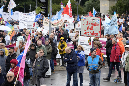 Friedensdemonstration in Berlin