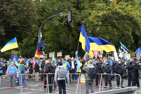 Friedensdemonstration in Berlin