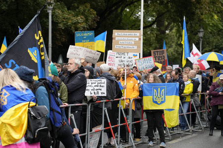 Friedensdemonstration in Berlin
