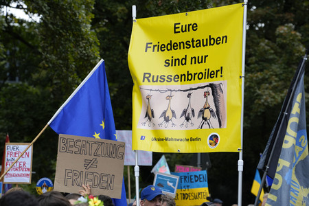 Friedensdemonstration in Berlin