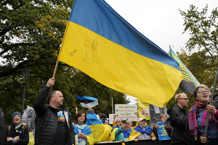 Friedensdemonstration in Berlin