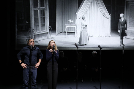Theaterprobe 'Der Hofmeister' in Berlin
