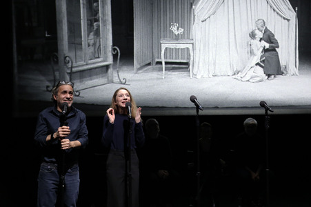 Theaterprobe 'Der Hofmeister' in Berlin