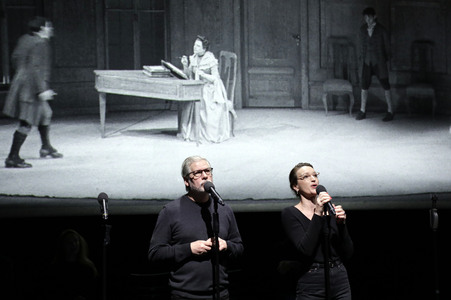 Theaterprobe 'Der Hofmeister' in Berlin