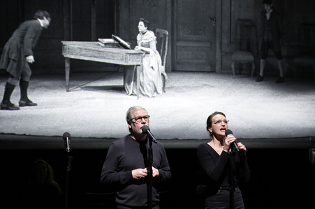 Theaterprobe 'Der Hofmeister' in Berlin