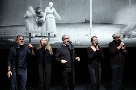 Theaterprobe 'Der Hofmeister' in Berlin