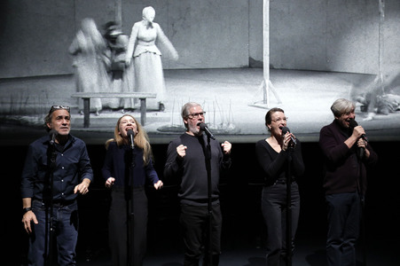 Theaterprobe 'Der Hofmeister' in Berlin