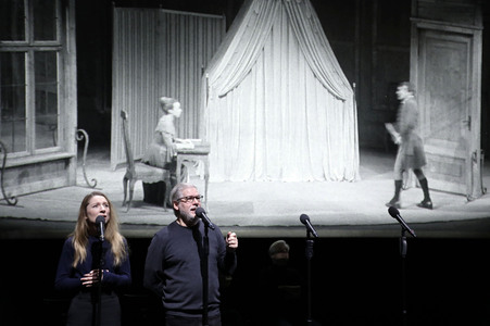 Theaterprobe 'Der Hofmeister' in Berlin
