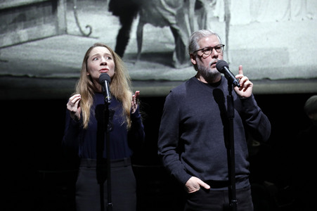 Theaterprobe 'Der Hofmeister' in Berlin