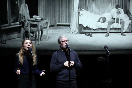 Theaterprobe 'Der Hofmeister' in Berlin