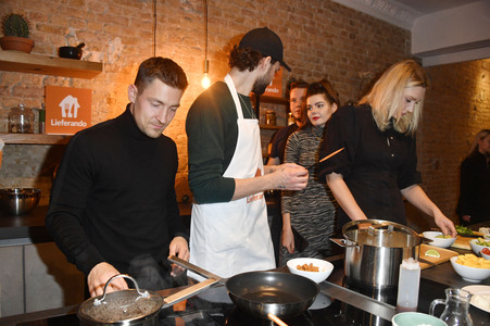 Live-Cooking-Event mit Jimi Blue Ochsenknecht in Berlin