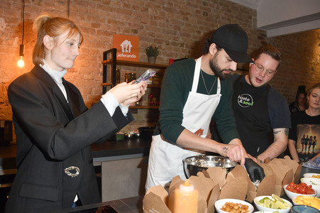 Live-Cooking-Event mit Jimi Blue Ochsenknecht in Berlin