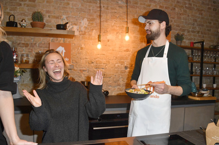 Live-Cooking-Event mit Jimi Blue Ochsenknecht in Berlin