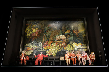 Theaterprobe 'Der zerbrochene Krug' in Berlin