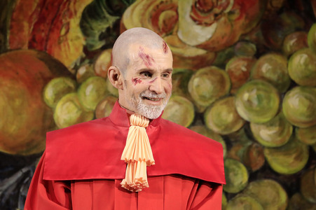 Theaterprobe 'Der zerbrochene Krug' in Berlin